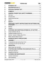 VARO POWERPLUS POWXG1045 Manual