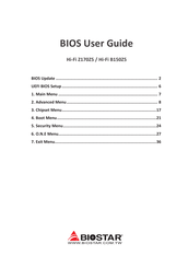 Biostar Hi-Fi Z170Z5 User Manual