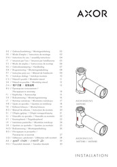 Axor DN15 16973180 Instructions For Use/Assembly Instructions