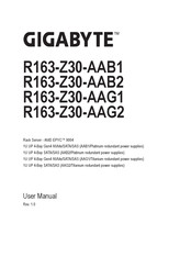 Gigabyte R163-Z30-AAB2 User Manual