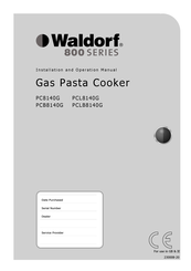 Waldorf PCB8140G Installation And Operation Manual