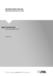 ETNA VW744HM Instructions For Use Manual