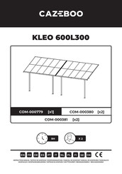 CAZEBOO COM-000380 Instruction Manual