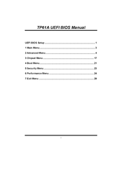 Biostar TP61A Manual