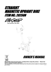 Lifegear 20250N Owner's Manual