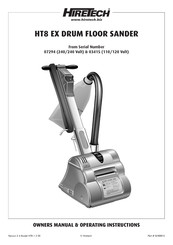 HIRED-HAND HT8 EX Owner's Manual & Operating Instructions