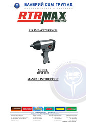 RTRMAX RTM 0125 Manual Instruction