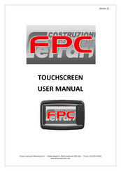 Ferrari Costruzioni Meccaniche FPC User Manual