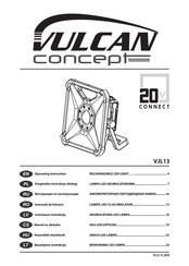 Vulcan Concept VJL13 Operating	 Instruction