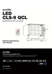 EuroLite LED CLS-9 QCL User Manual