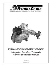 Hydro-Gear ZT-2800 Service And Repair Manual