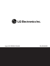 LG WF-CL1000 Service Manual