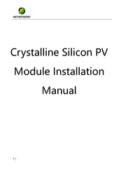 Astronergy CHSM72M(BLH)-HC Installation Manual