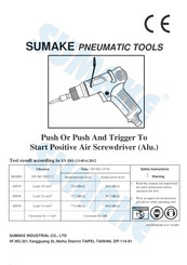 Sumake APS58 User Manual