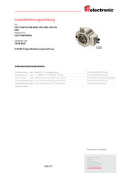 TR-Electronic 582 1 Series User Manual