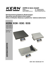 Kern EOB B Series Manuals | ManualsLib