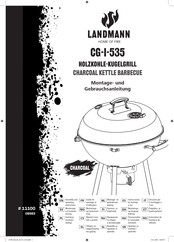 Landmann CG-I-535 Assembly And Operating Instructions Manual