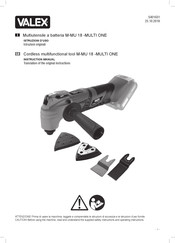 Valex M-MU 18-MULTI ONE Instruction Manual