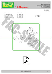 UMBRA RIMORCHI 31101 Manual