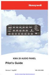Honeywell KMA 29 Pilot's Manual