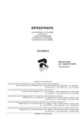Rav KPX337WKPS Manual