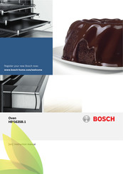 Bosch HBG635BW1 Instruction Manual