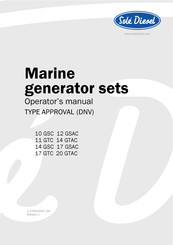 Sole Diesel 11 GTC Operator's Manual
