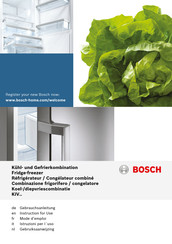 Bosch KIV28V20FF Instructions For Use Manual