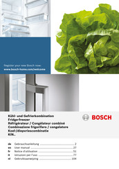 Bosch KIN86HD30/01 User Manual