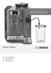 Bosch TES71525RW Instruction Manual