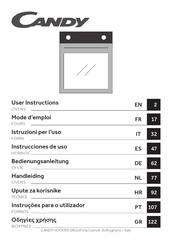 Candy FICDX676 User Instructions
