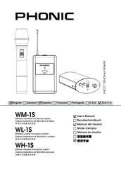 Phonic WM-1S User Manual