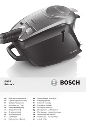 Bosch Relaxx'x BGS5SIL66C Operating Instructions Manual