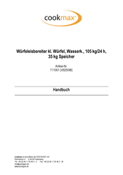 CookMax VB250W Manual