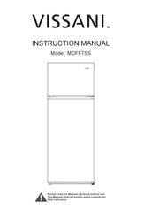 Vissani MDFF7SS Instruction Manual