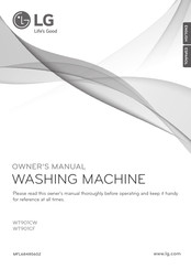 LG WT901CW Owner's Manual