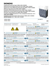 Siemens 3VA942 0RL30 Series Operating Instructions Manual