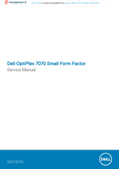 Dell Optiplex 7070 Small Form Factor Service Manual