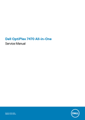 Dell OptiPlex 7470 All-in-One Service Manual