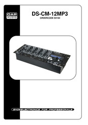 DAPAudio DS-CM-12MP3 Product Manual