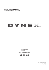 Dynex DX-LCD22-09 Service Manual
