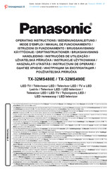 Panasonic TX-32MS490E Operating Instructions Manual
