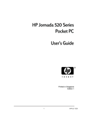 HP Jornada 520 Series User Manual
