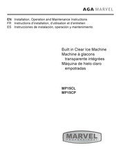 Marvel MP15CL Installation, Operation And Maintenance Instructions