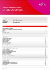 Fujitsu LIFEBOOK U5313X Manual