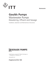 ITT GOULDS PUMPS 3887 Manual