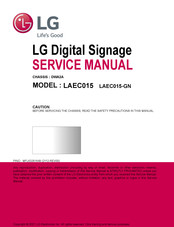 LG LAEC015-GN Service Manual