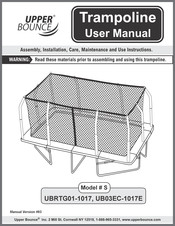 Upper Bounce UB03EC-1017E User Manual