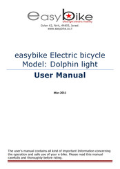 easybike Dolphin light User Manual
