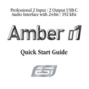 ESI Amber i1 Quick Start Manual